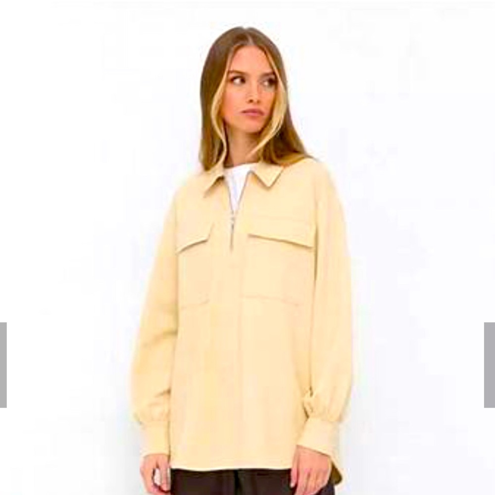 Samsoe Samsoe Jessy 🧥- beautiful! NWT Size M zipper pockets, all year wear